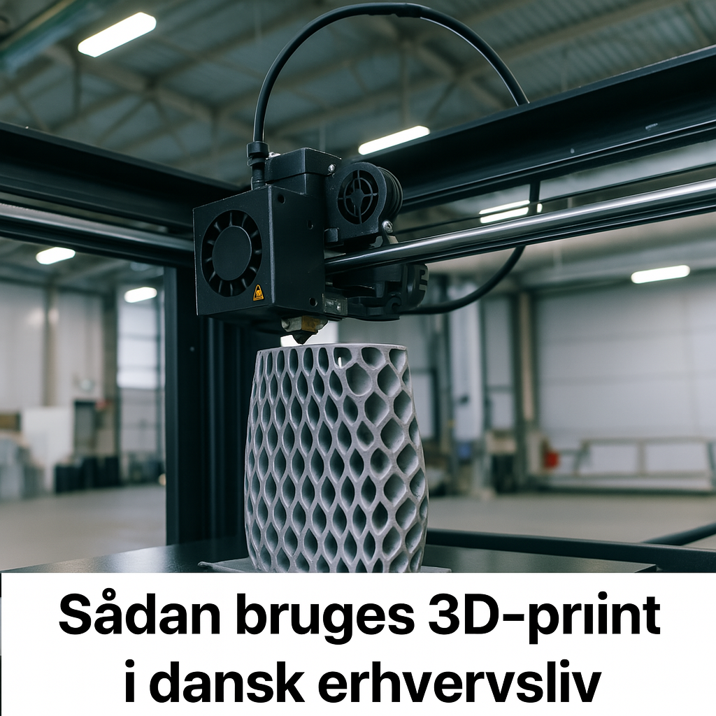 Sådan bruges 3D-print i dansk erhvervsliv