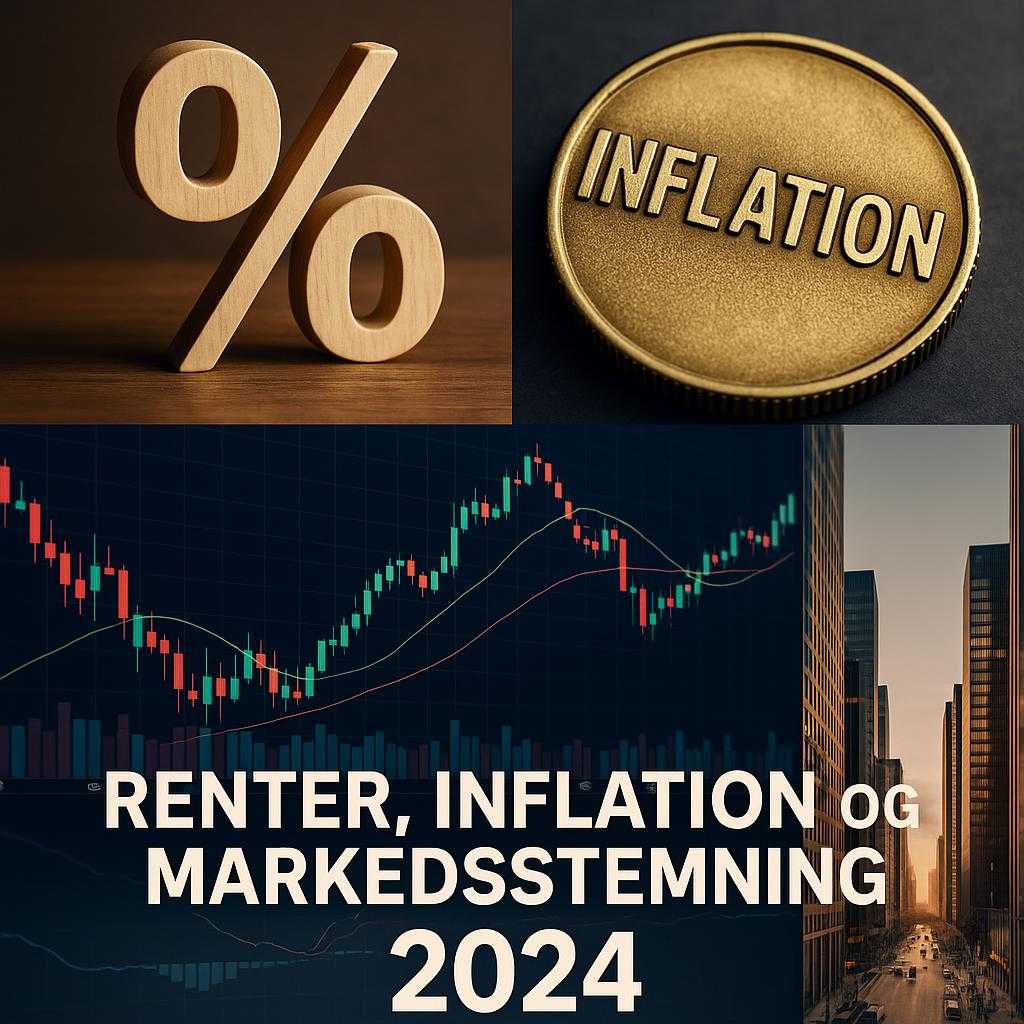 Renter, Inflation og Markedsstemning: Sådan Påvirker 2024’s Økonomiske Tendenser Investorernes Beslutninger